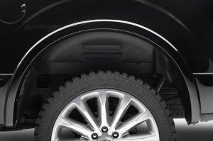 Ford F-150 Wheel Well Guards - Rear - Husky Liners - Black - `15-`20